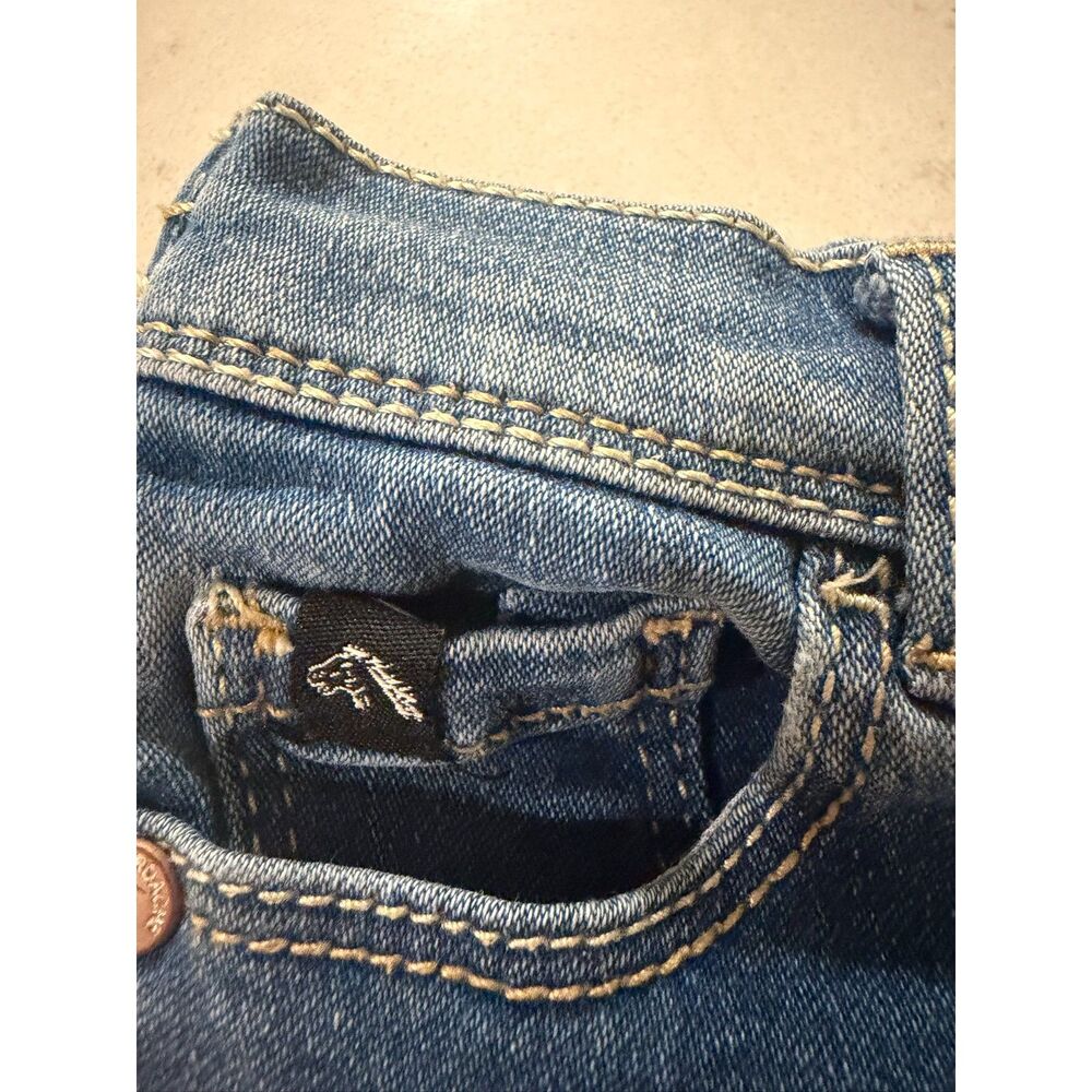 Jordache Stretchy Skinny Toddler Blue Jeans, 18M - Picture 3 of 5
